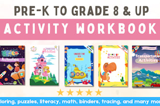 create activity book for all levels