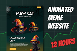 design animated webflow, crypto token website, meme coin website, webgl, gsap