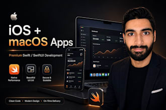 build premium ios and macos app using swift and swiftui