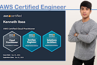 expert AWS devops engineer to configure and setup with terraform