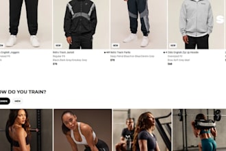 design y2k website streetwear website fashion store for clothing website