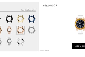 customize  watch configurator, kickflip, zakeke, wordpress