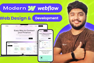 create, redesign or enhance your webflow website, figma to webflow expert