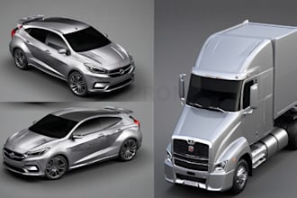 design 3d car modeling, car livery, car wrap, armor vehicle model, gta v, fivem