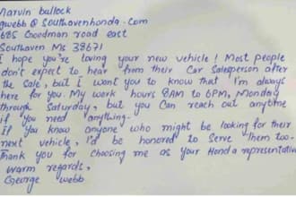 handwrite your letters, sweepstakes cards and envelopes
