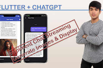 develop custom chatgpt mobile application with flutter