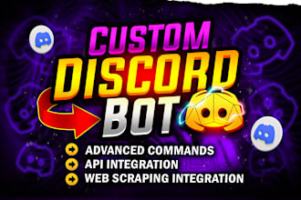 create a custom discord bot for you