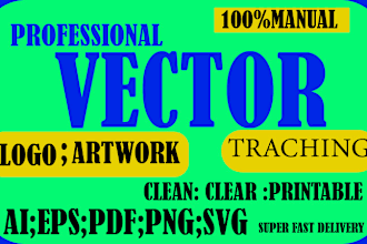 recreate,redraw,redo,remake,edit,resize logo, vector trace