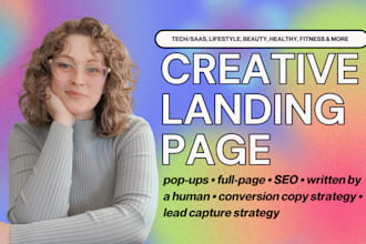 write webpage or longform copy for your brand