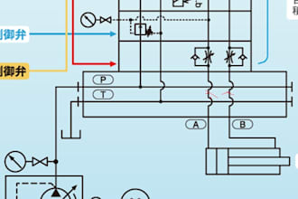 hydraulic pneumatic control diagram