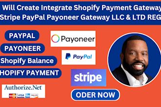 create integrate shopify payment gateway shopify balance