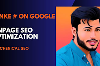 do optimmize onpage technical seo with rankmath squarespace, wordpress website