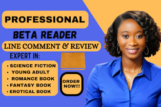 beta read and critique your novel book editor developmental editor proofreading