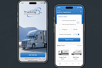 develop a profitable truck booking app, transportation app, truck app