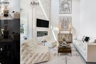 do hdr real estate photo editing professionally