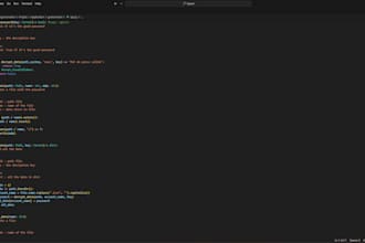 help you with python