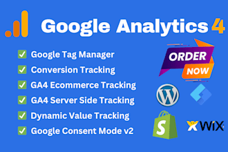 setup google analytics ecommerce conversion tracking, ga4 consent mode v2