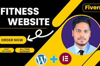 create personal trainer, fitness trainer, gym, yoga, website