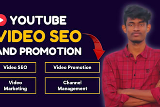 be your best youtube SEO expert for video promotion and organic growth
