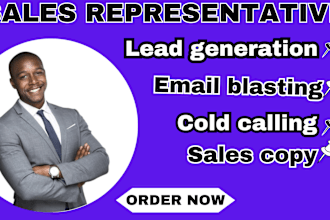 do cold calling generate leads and sales representative