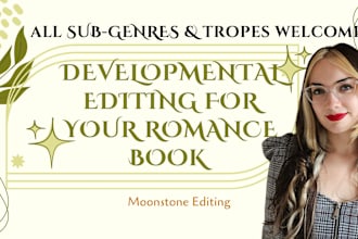 developmentally edit your romance book