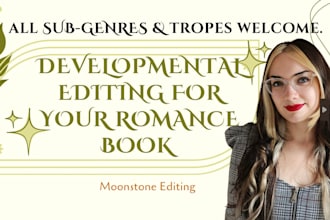 developmentally edit your romance book