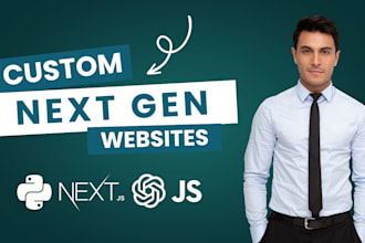 build custom website, saas websites, mern stack