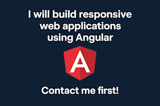 develop web applications with angular