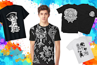 give flash tattoo set traditional minimalist and any designs