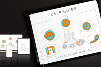 create professional instruction manuals, user guides, and product illustrations