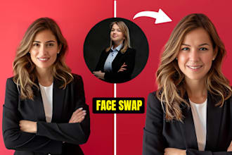 change face, head change, body change, face swap head swap within 1 hour