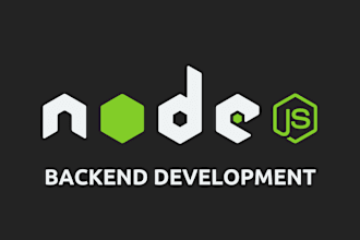 be your backend web developer in node js and nest js