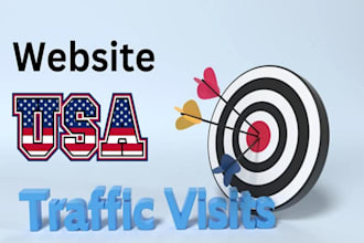 organic USA,UK website traffic to increase sales