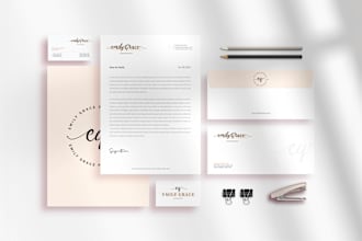 create feminine stationery designs for women entrepreneurs