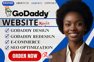 develop godaddy website design godaddy website redesign