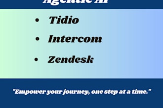 help you with tidio intercom and zendesk