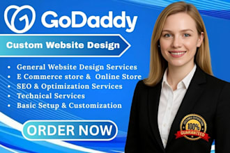 godaddy website redesign godaddy website design, develop godaddy website