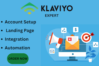 setup klaviyo email marketing flow and shopify automation