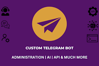 build your custom telegram bot for automation and engagement