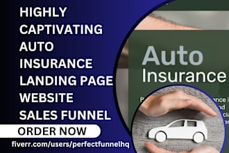 design auto insurance landing page car insurance website insurance sales funnel