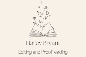 edit and proofread your fiction novel