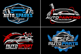 do your auto car detailing,car painting,car washing and more logo within