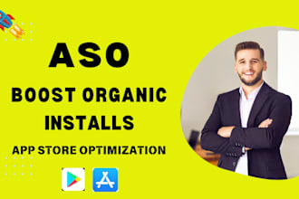 rank your app or game in top 5 with aso for play and app store