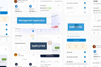 develop employees assessment and project management application