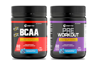 design 3d digital supplement bottle mockup
