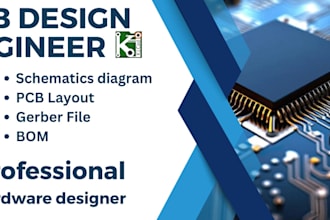 do custom pcb board circuit design schematic in altium eagle
