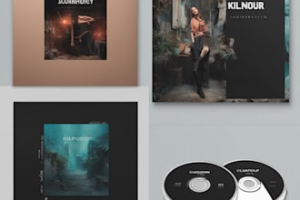 design your custom album cover art