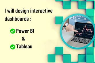 design interactive dashboards in tableau and power bi