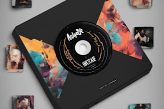 design mixtape album cover