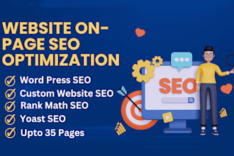do on page SEO optimization of your website to boost organic traffic